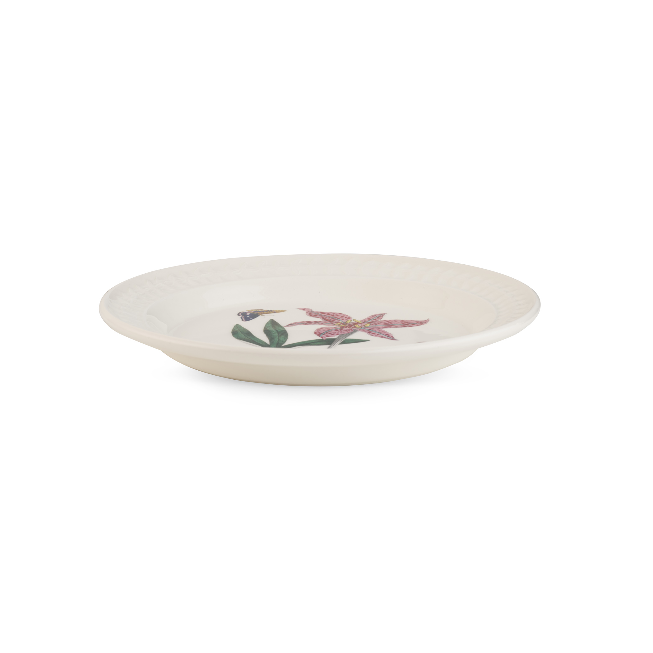 Botanic Garden Harmony Papilio Amethyst 10.5 Inch Dinner Plate (Meadow Saffron) image number null